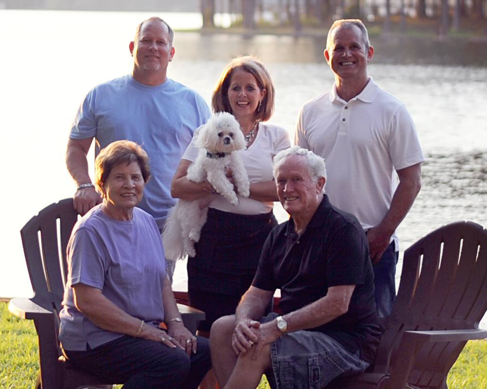 Sharon Creech, Owner - N Style Hair Designs - Pictured with her brothers and parents.